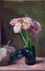 Assunta Genovesio - Courge & bouquet - HST 27/40,5cm