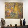 Jacques Dromart - HST "Aurore jaune" 100/120cm + caisse am.
