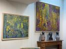 Jacques Dromart - Huiles sur toiles 92/73 et 114/146cm + Caisses am.